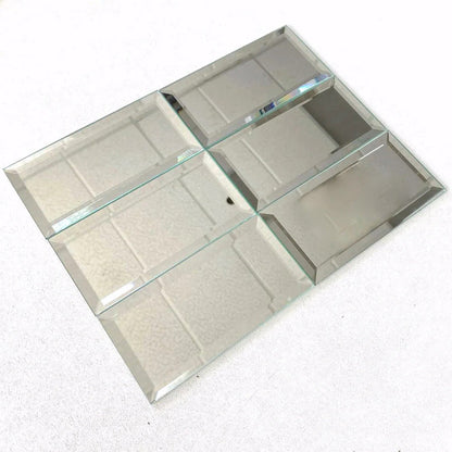 Clear Glass 3x6 Polished Glass Subway Tile (40 pack, 5 sq ft/case) - Sample