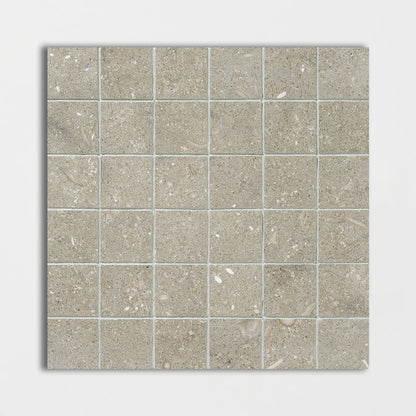 Seagrass Honed 2x2 Limestone Mosaic