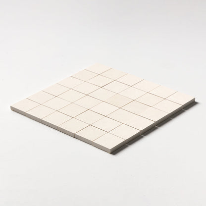 Paris Honed 2x2 Limestone Mosaic