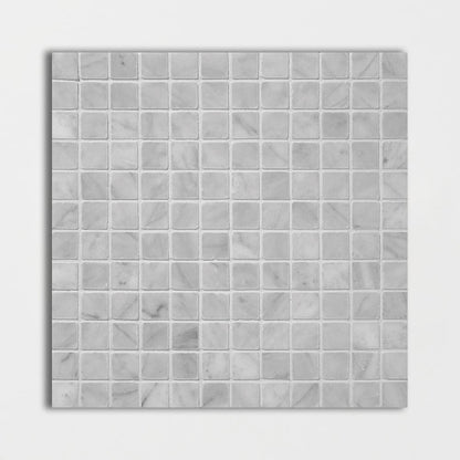 Carrara T Honed 1x1 Marble Mosaic
