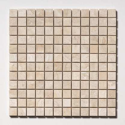 Royal Beige Polished 1x1 Marble Mosaic