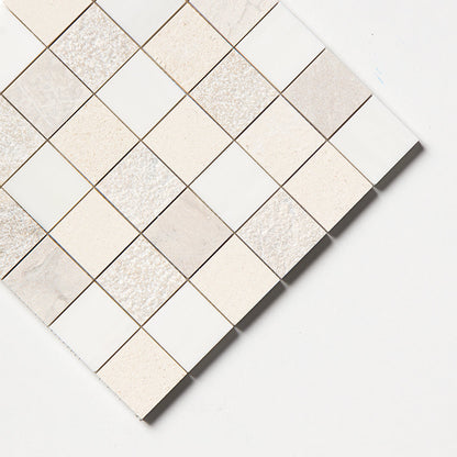Paris Textura 2x2 Limestone Mosaic