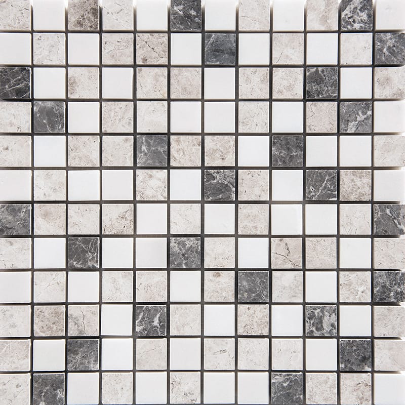 Granada Blend Polished 1x1 Marble Mosaic