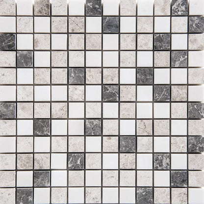 Granada Blend Polished 1x1 Marble Mosaic