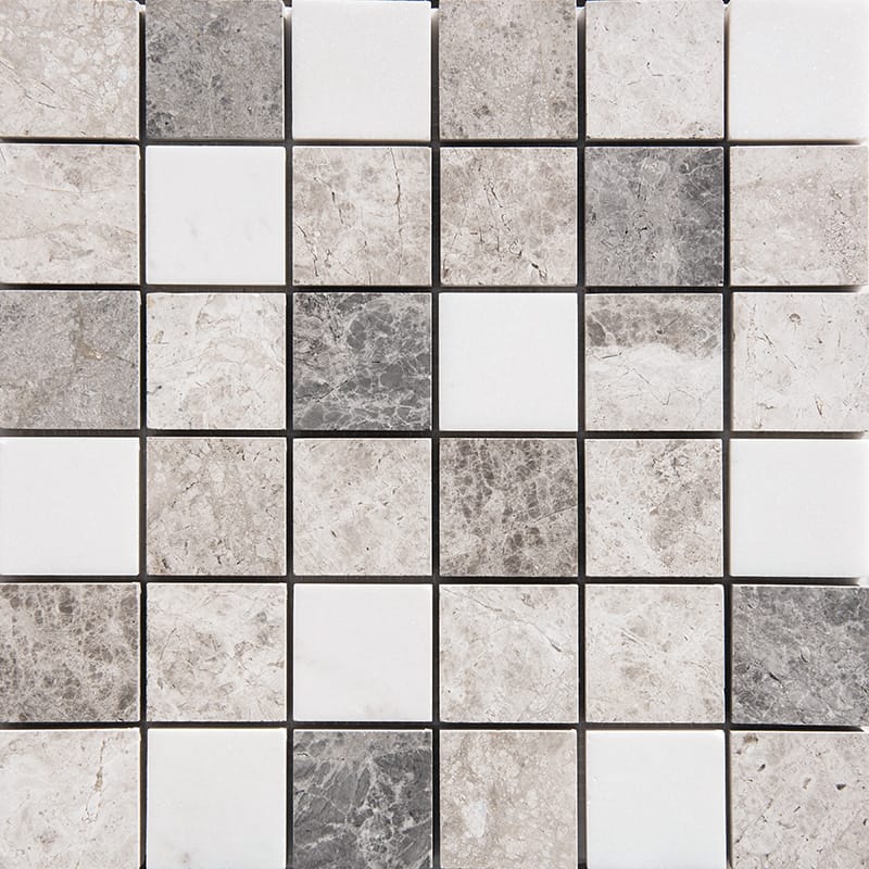 Granada Blend Polished 2x2 Marble Mosaic