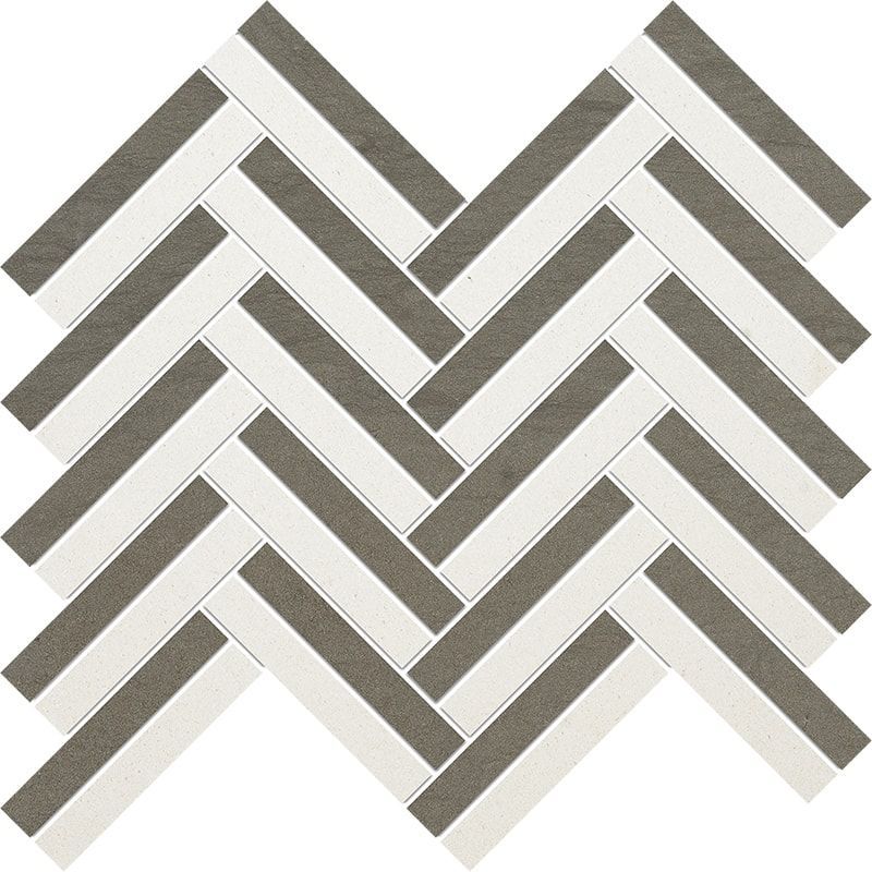 Champagne, Bosphorus Honed Raya Basket Limestone Mosaic