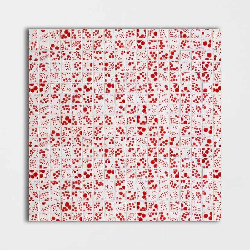 Rubin Glossy Polca Colore Look Ceramic Mosaic