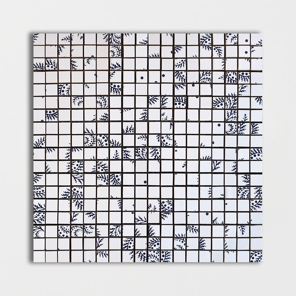 Marine Glossy Werde Haben Colore Look Ceramic Mosaic