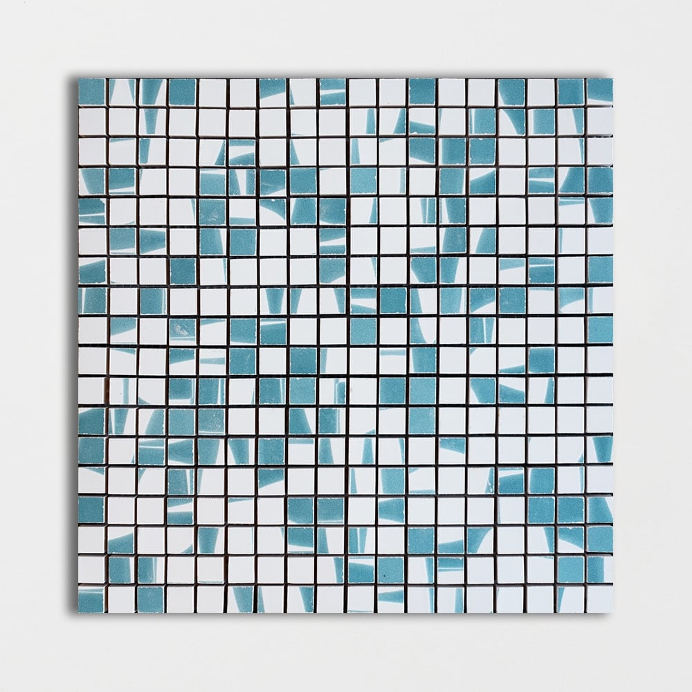 Grad Glossy Ciel Colore Look Ceramic Mosaic