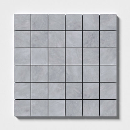 Bardiglio Light Honed 2x2 Marble Mosaic