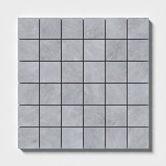 Bardiglio Light Honed 2x2 Marble Mosaic