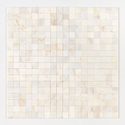 Calacatta Cremo Honed 2x2 Marble Mosaic