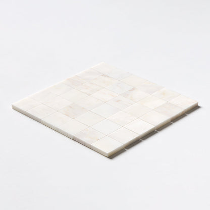 Calacatta Cremo Honed 2x2 Marble Mosaic