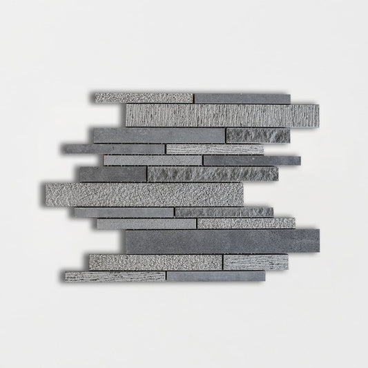 Basaltina Multi Finish Split Face Basalt Mosaic