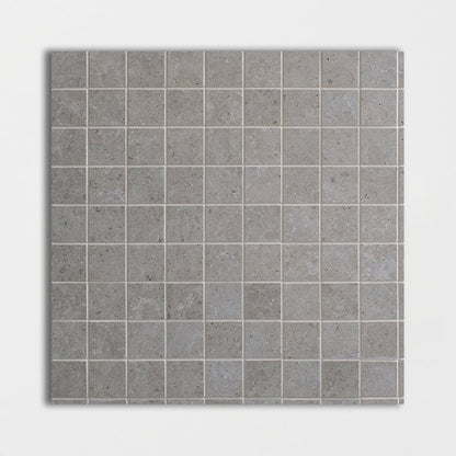 Luna Matte 2x2 Limestone Look Porcelain Mosaic