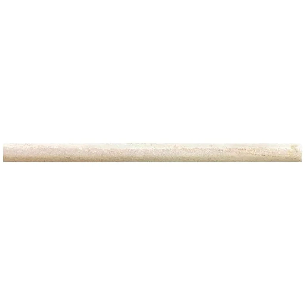Light Beige 0.5x12 Polished Marble Pencil Tile Trim (10 pack, 0.5 sq ft/case) - Sample