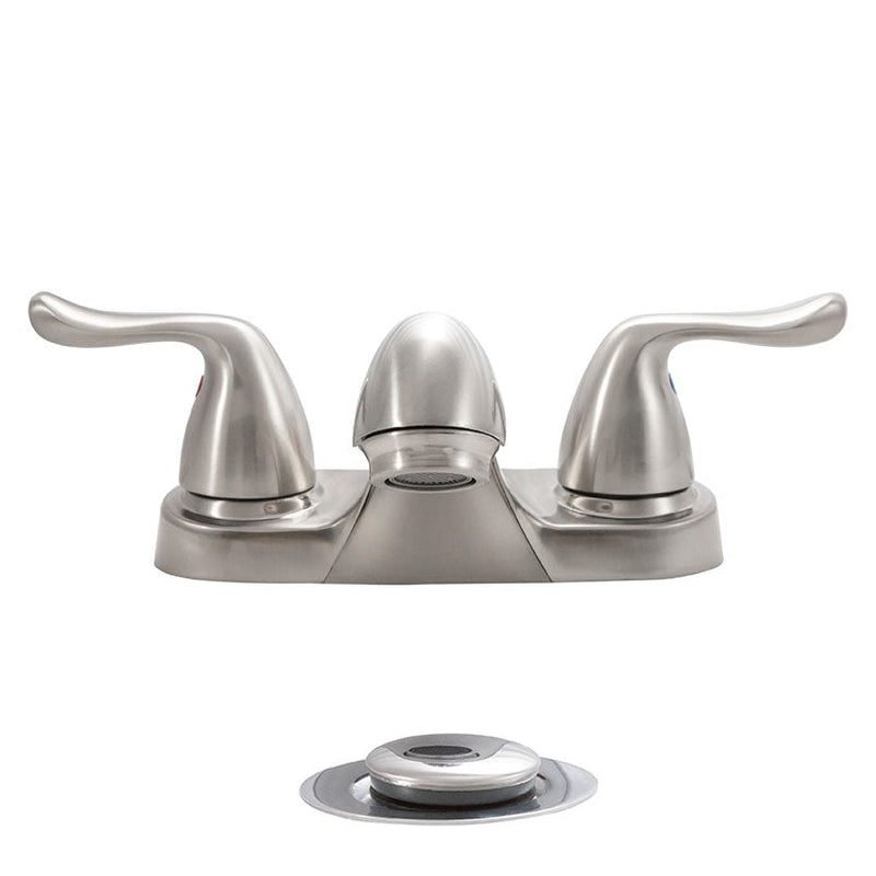 MSI 2handle bathroom faucet 405 brushed nickel FAU B2HBN4201 405 1