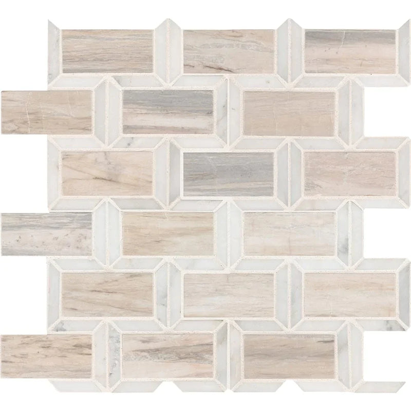MSI-Angora-framework-12X12-polished-marble-mosaic-SMOT-ANGORA-FRM10MM-tiles-top-view.