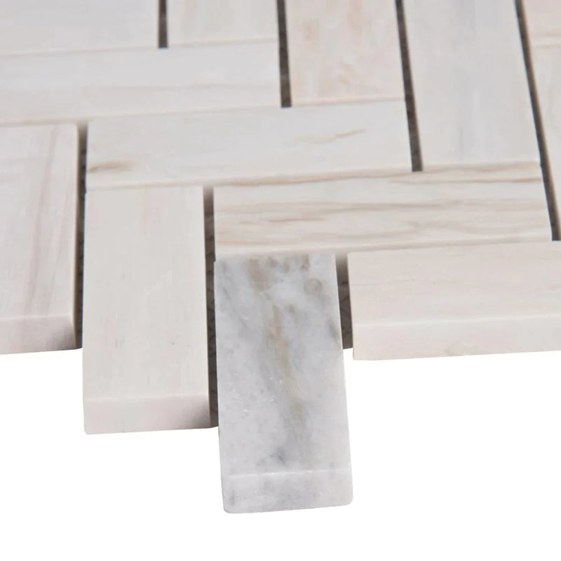 MSI-Angora-herringbone-12X12-polished-marble-mosaic-SMOT-ANGORA-HBP-edge-view.