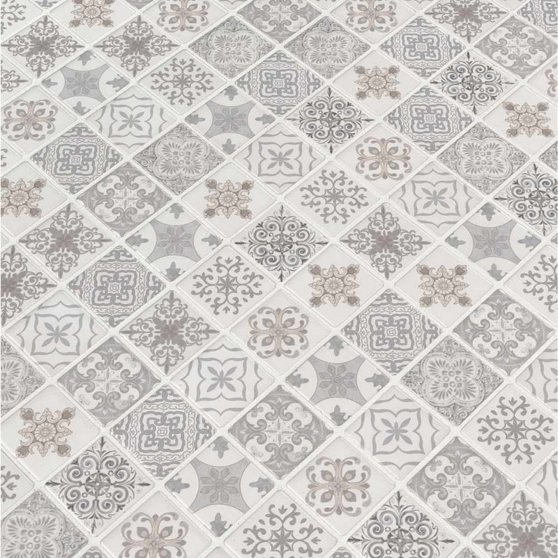 MSI-Anya-blanco-encaustic-11.81X11.81-porcelain-mosaic-SMOT-PT-ANYBLA6MM-multiple-tiles-angle-view