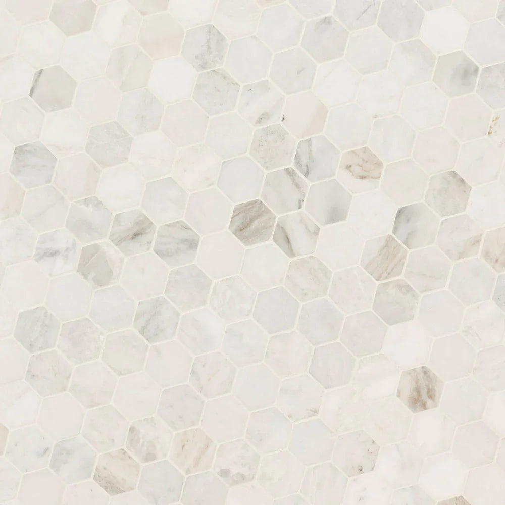 MSI-Arabescato-venato-white-11.73x12-marble-2-hexagon-honed-mosaic-tile-SMOT-ARAVEN-2HEXH-top-view.