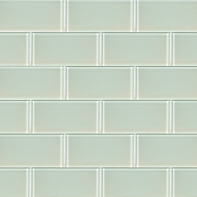 MSI-Arctic-ice-3x6-glossy-glass-white-subway-tile-SMOT-GL-T-AI36-multiple-tiles-top-view