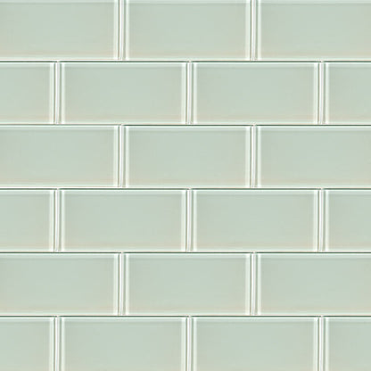 MSI-Arctic-ice-3x6-glossy-glass-white-subway-tile-SMOT-GL-T-AI36-multiple-tiles-top-view