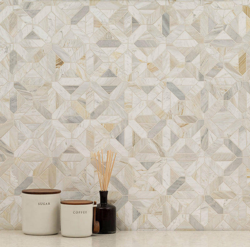 MSI-Athena-gold-geometrica-12x12-honed-marble-mosaic-tile-SMOT-ATHGOL-GEOH-roomscene-2