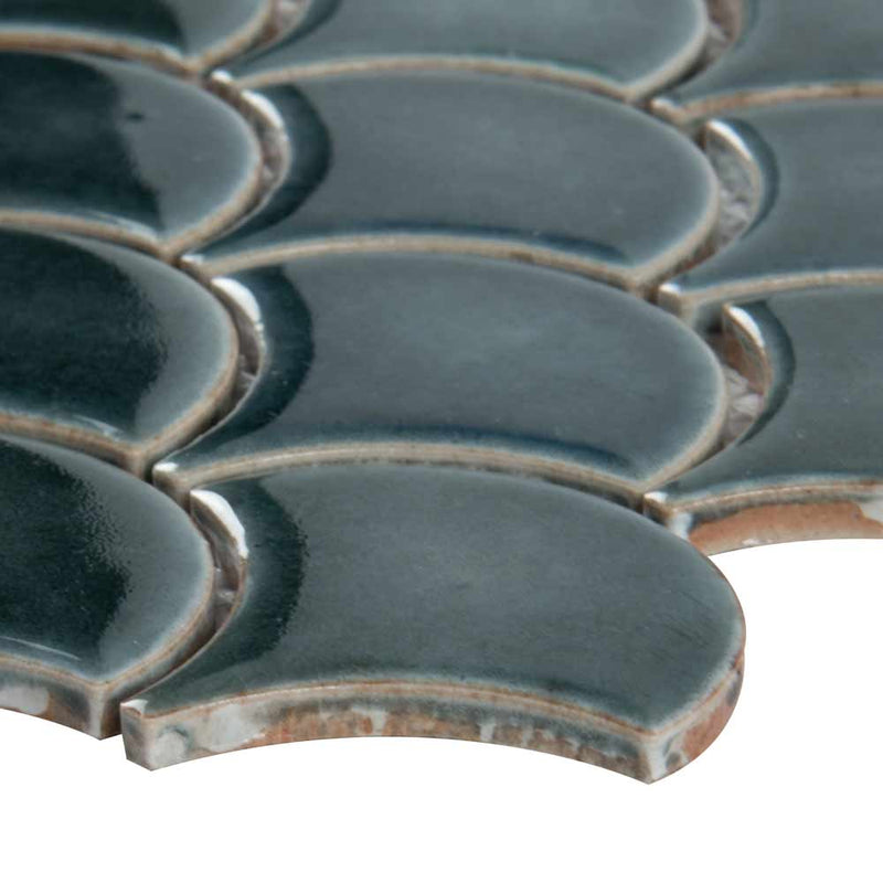 MSI-Azul-scallop-Glossy-9.96X13.11-glazed-porcelain-mosaic-SMOT-PT-AZULSCAL8MM-edge-view