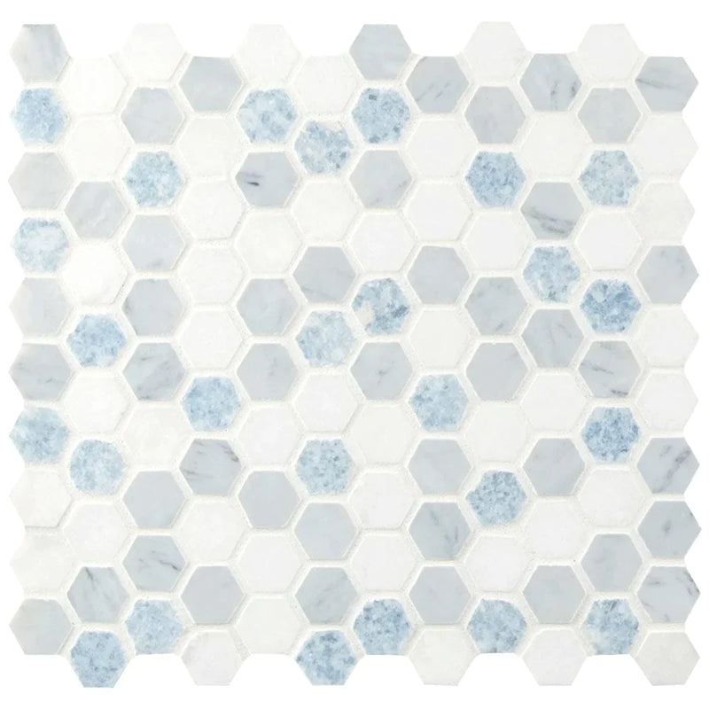 MSI-Azula-hexagon-11.61X11.81-polished-marble-mosaic-tile-SMOT-AZULA-1HEXP-top-view.