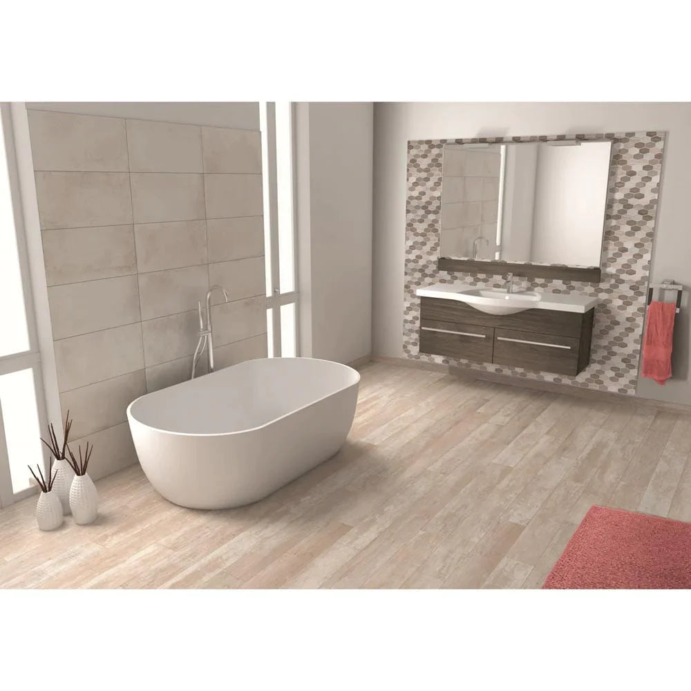 MSI-Bellagio-blend-elongated-hexagon-11.63X12-honed-marble-mosaic-tile-SMOT-BELBLND-HEXEL10MM-roomscene.