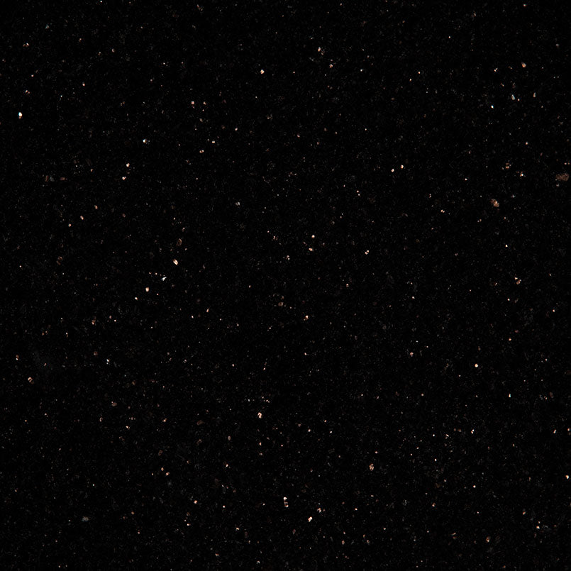 MSI Black Galaxy Granite Prefabricated Countertop - Island
