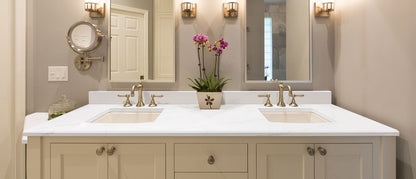 MSI Calacatta Arno® Premium Quartz Prefabricated Countertop - Island