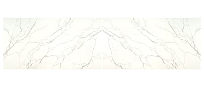 MSI Calacatta Laza® Premium Quartz Prefabricated Countertop - Island