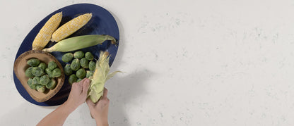 MSI Cashmere Carrara® Premium Quartz Prefabricated Countertop - Island