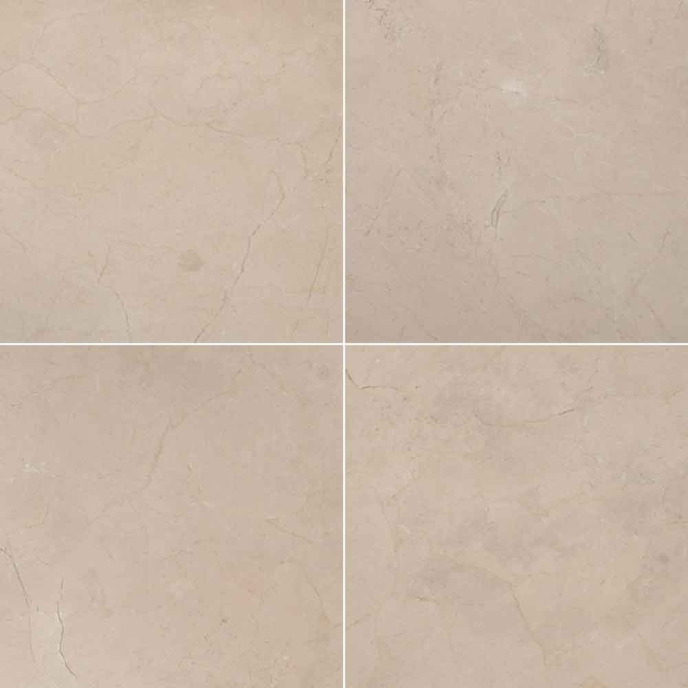 MSI Crema Marfil Select Marble Wall and Floor Tile 18"x18"