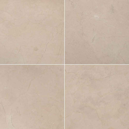 MSI Crema Marfil Select Marble Wall and Floor Tile 18"x18"