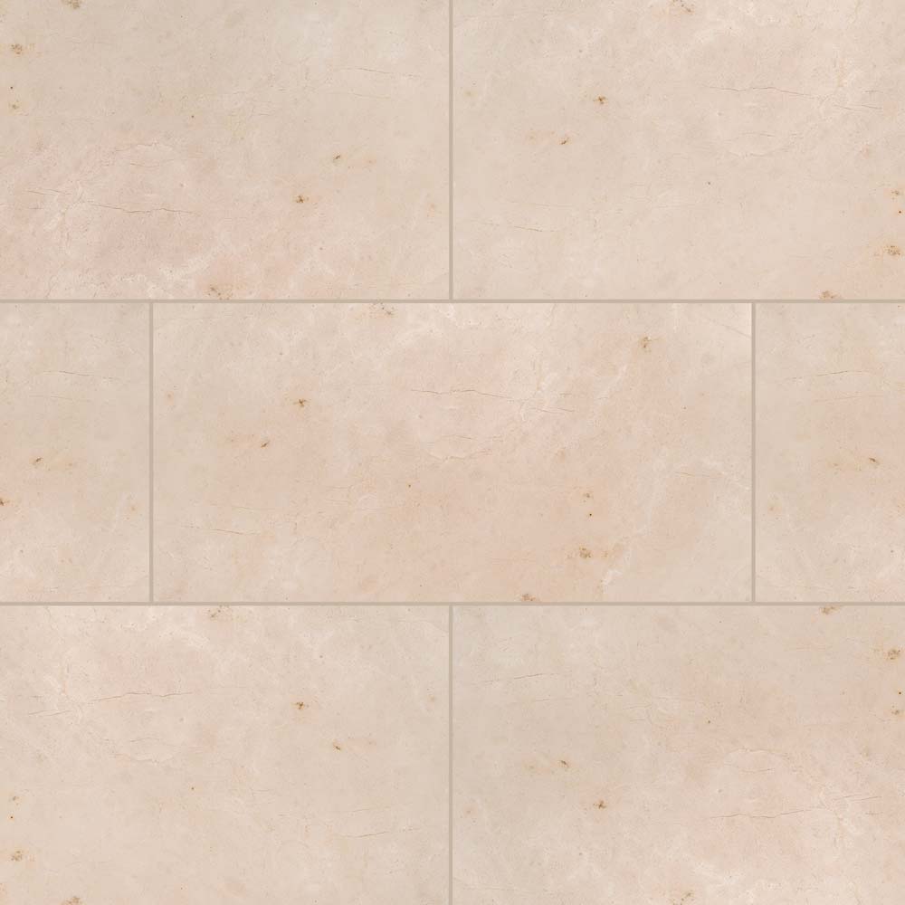 MSI Crema Marfil Select Marble Wall and Floor Tile 12"x24"