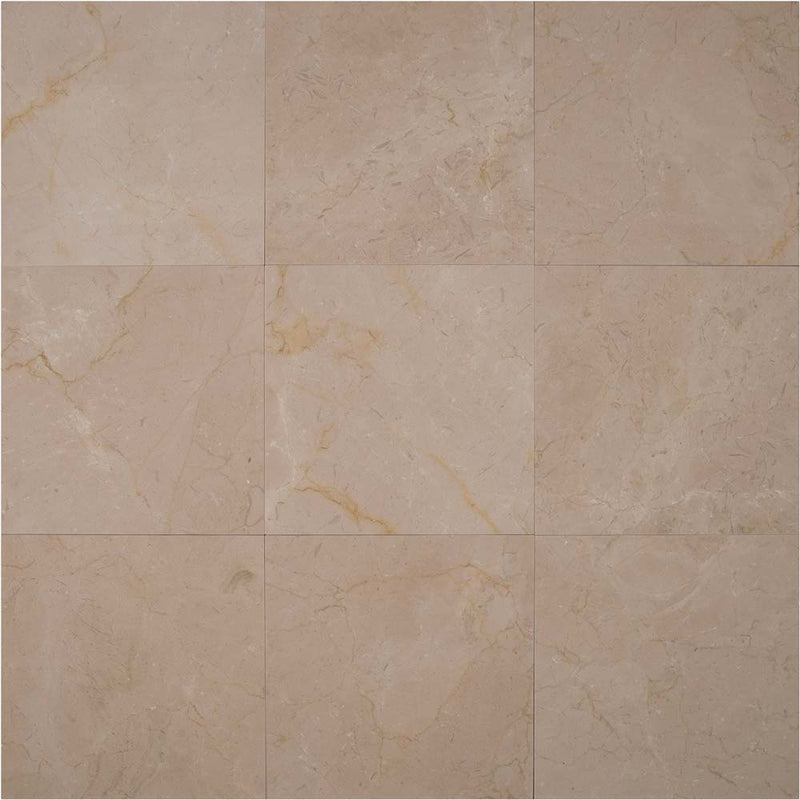 MSI Crema Marfil Select Marble Wall and Floor Tile 18"x18"