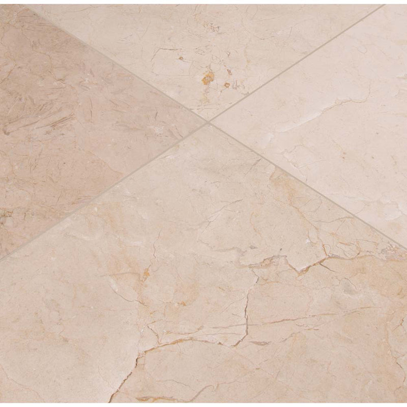 MSI Crema Marfil Select Marble Wall and Floor Tile 18"x18"