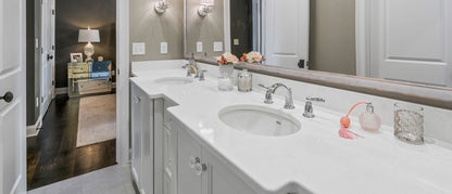 MSI Glacier White® Premium Quartz Prefabricated Countertop - Island