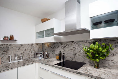 MSI Gray Neuvo Granite Prefabricated Countertop - Island