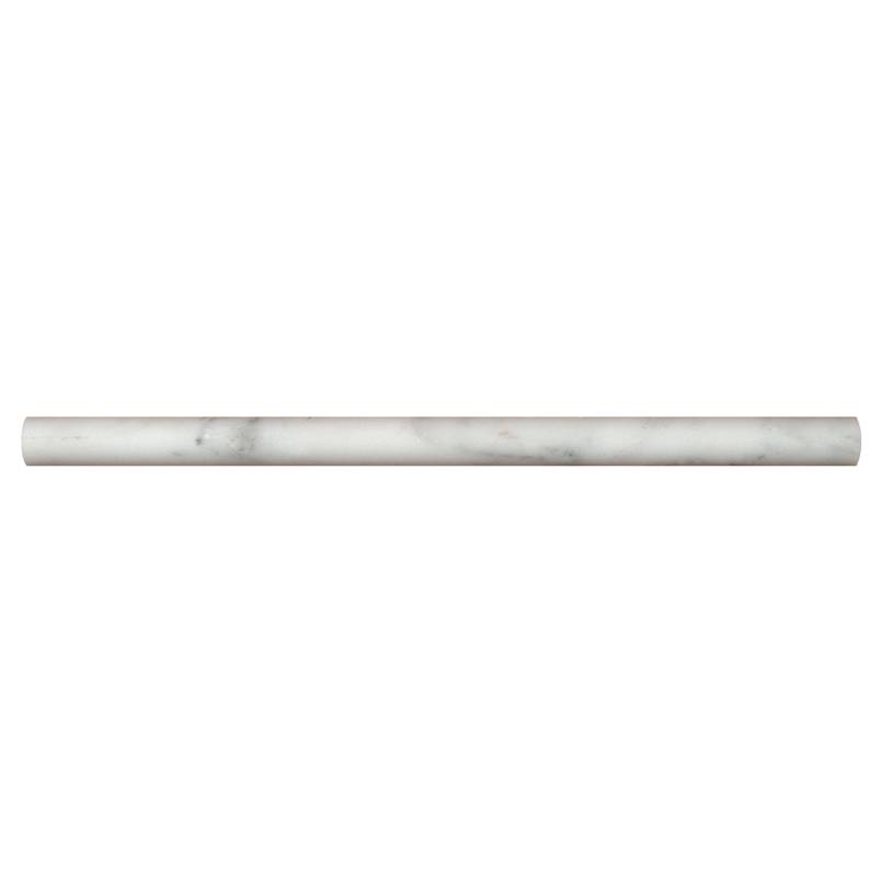 MSI Greecian white pencil molding 34x12 polished marble wall tile THDW1 MP GRE top view