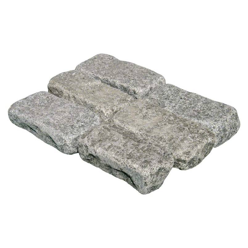 MSI Impala Black Tumbled Granite Cobble Stone 4"x8"x2"