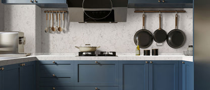 MSI Mara Blanca® Premium Quartz Prefabricated Countertop - Island