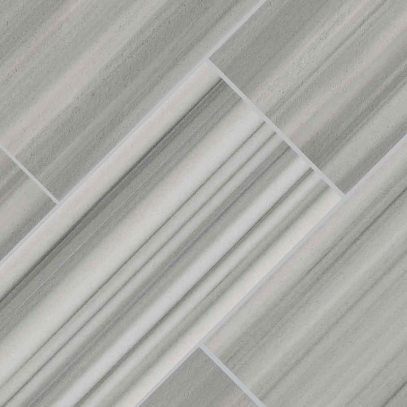 MSI Marmara 12 in x 24 in white polished marble floor and wall tile TTMARMAWHT1224P angle view