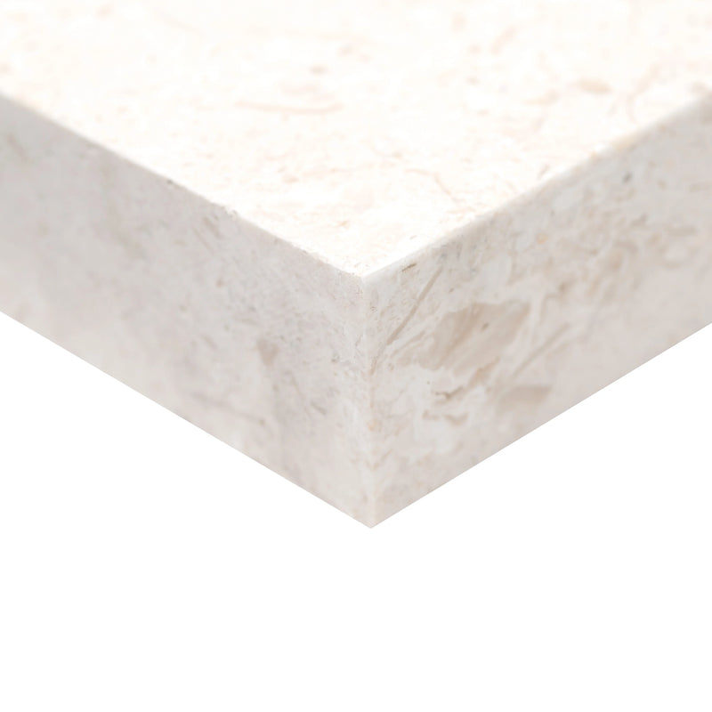 MSI Mayra White Tumbled Limestone Paver - 12"x24"