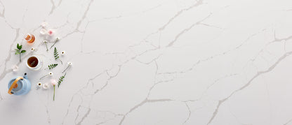 MSI New Calacatta Laza™ Premium Quartz Prefabricated Countertop - Island