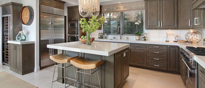 MSI Snow White™ Premium Quartz Prefabricated Countertop - Island