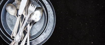 MSI Sparkling Black™ Premium Quartz Prefabricated Countertop - Island